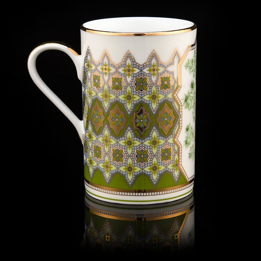 Чайный бокал 400 мл «Можжевельник ароматный». Форма Соло. ИФЗ - интернет магазин Русь Велика я фото 2