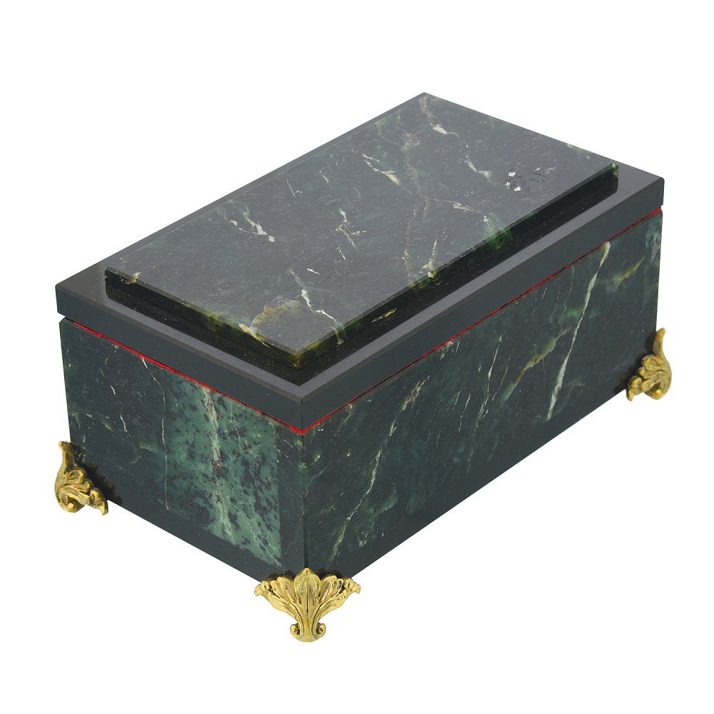 Шкатулка прямоугольная из камня - интернет магазин Русь Велика я 