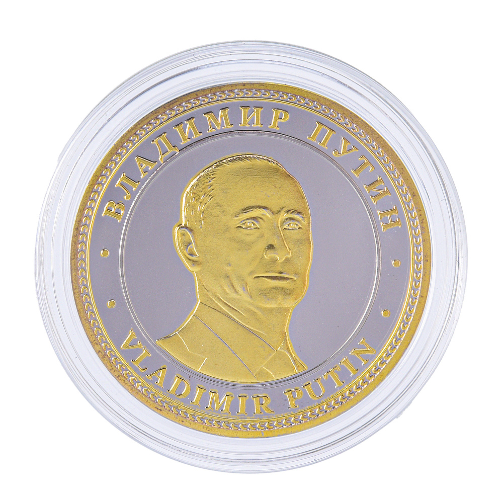 Сувенирная медаль-монета «Путин» - интернет магазин Русь Велика я 