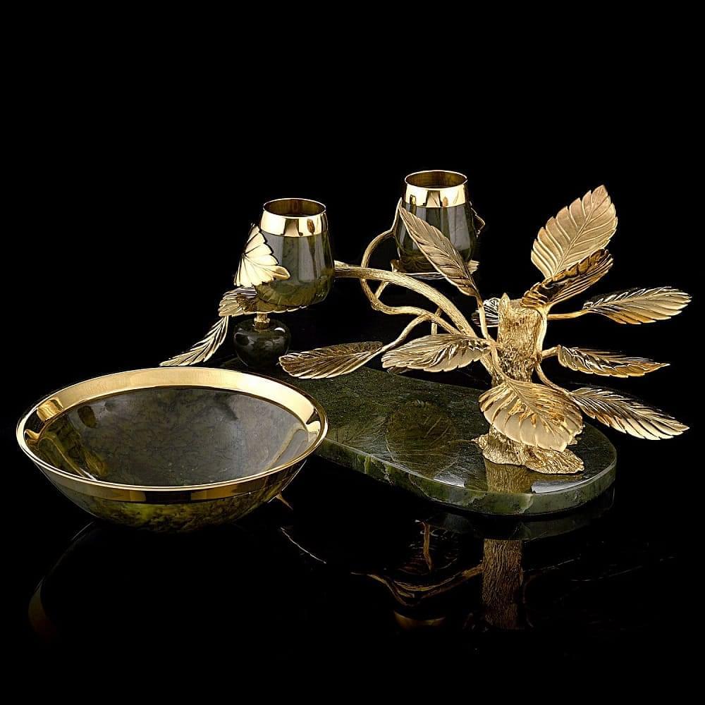 Питейный набор «Яблонька». Златоуст - интернет магазин Русь Велика я 