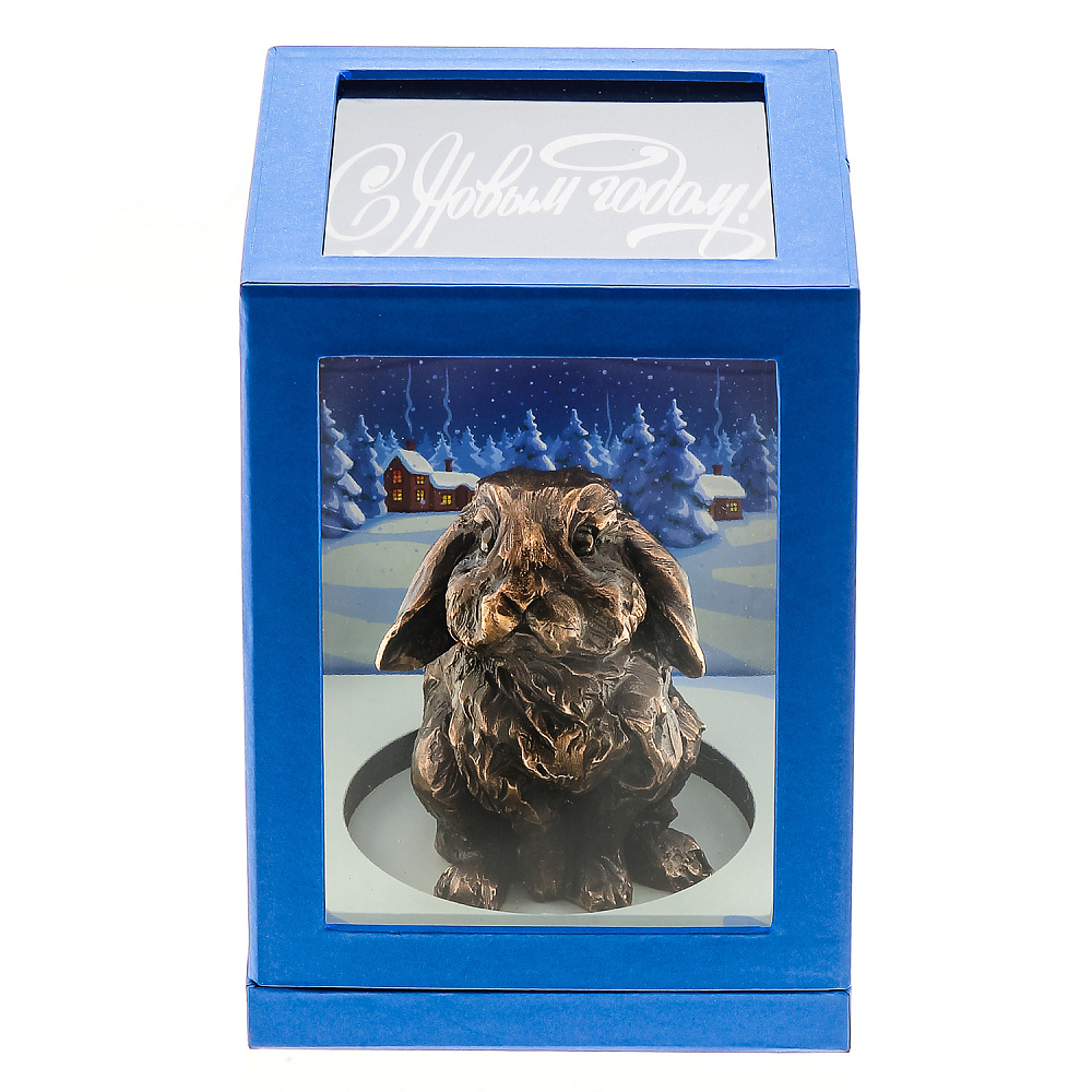 Бронзовая статуэтка «Кролик» - интернет магазин Русь Велика я фото 6