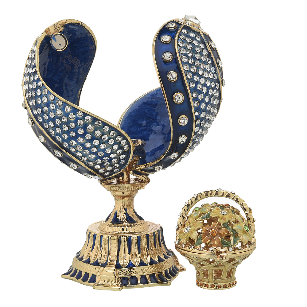Пасхальное яйцо-шкатулка. Традиции Фаберже - интернет магазин Русь Велика я фото 2