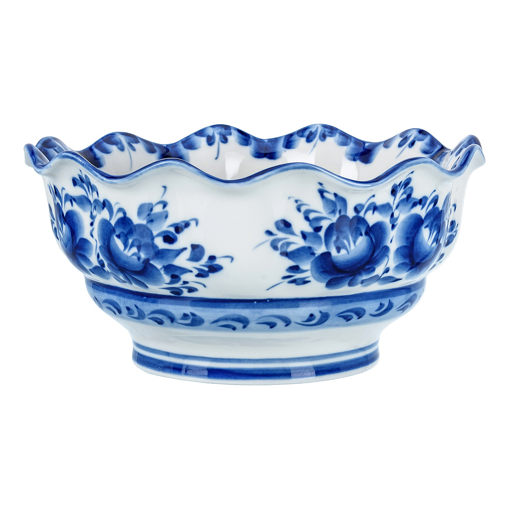 Салатник «Семья». Гжель - интернет магазин Русь Велика я фото 3