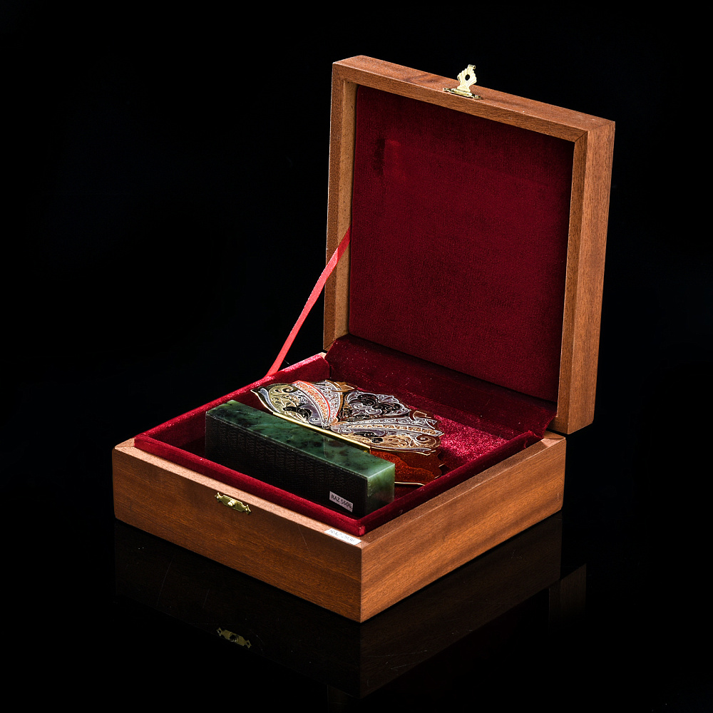 Визитница настольная. Златоуст - интернет магазин Русь Велика я фото 3