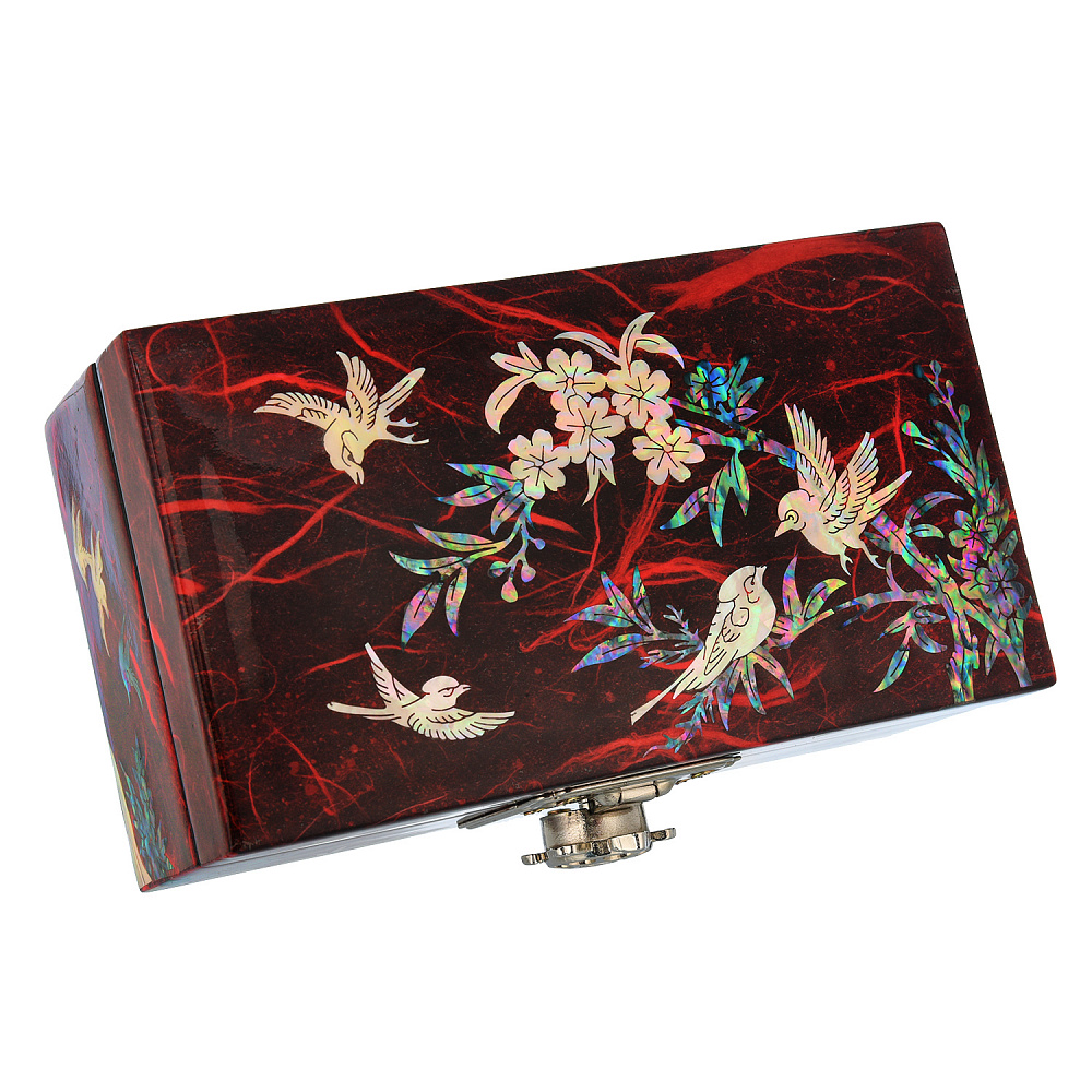 Шкатулка прямоугольная с перламутром - интернет магазин Русь Велика я фото 6