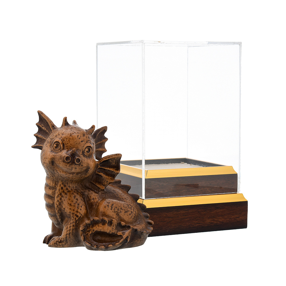 Статуэтка из дерева «Дракон» с подарочным футляром - интернет магазин Русь Велика я фото 2