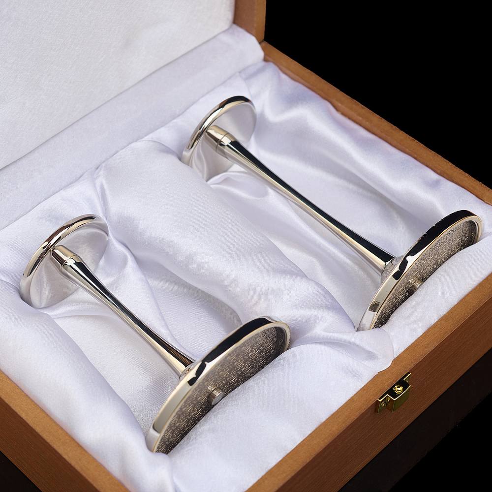 Набор подсвечников «Артишок». Златоуст - интернет магазин Русь Велика я фото 3