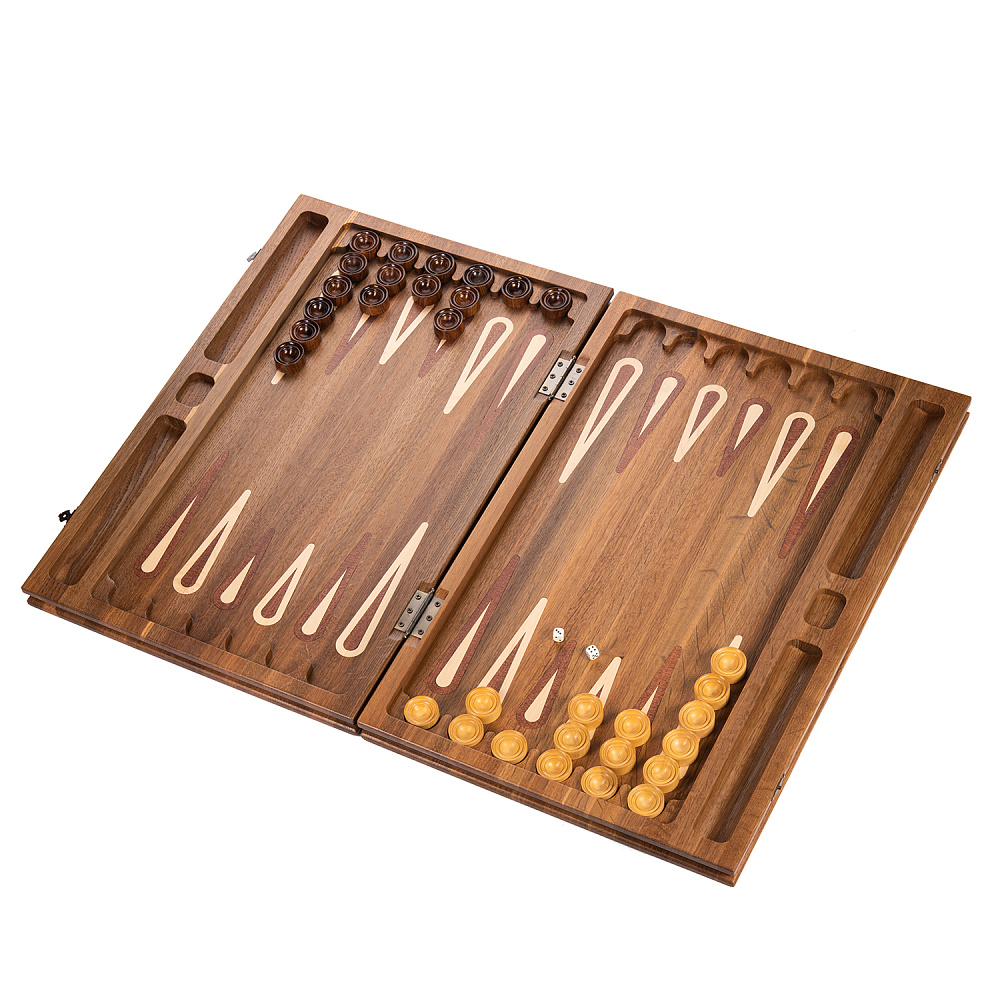 Нарды деревянные из массива морёного дуба «Былинные» - интернет магазин Русь Велика я фото 8