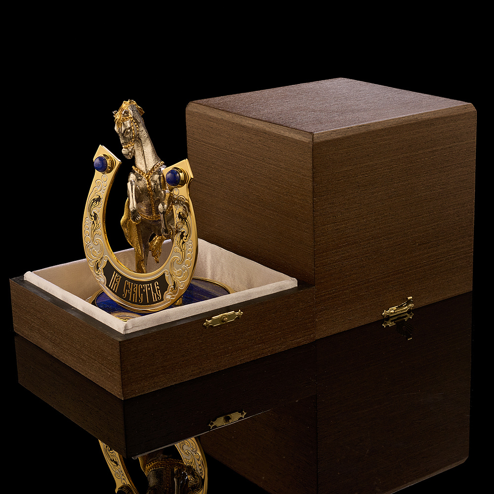 Лошадь Символ 2026 года. Подкова «На счастье». Златоуст - интернет магазин Русь Велика я фото 3