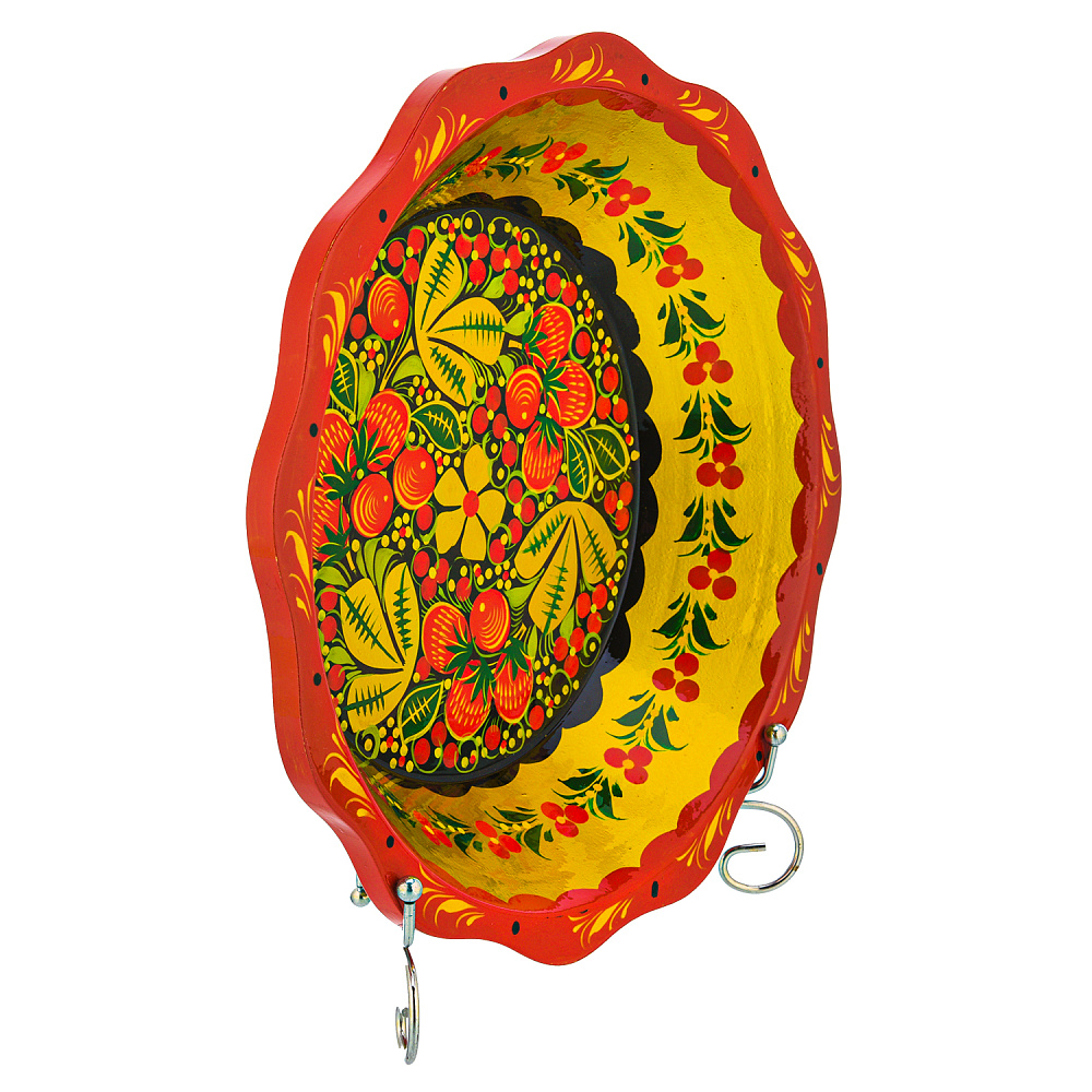 Сухарница «Ягоды». Хохлома - интернет магазин Русь Велика я фото 1