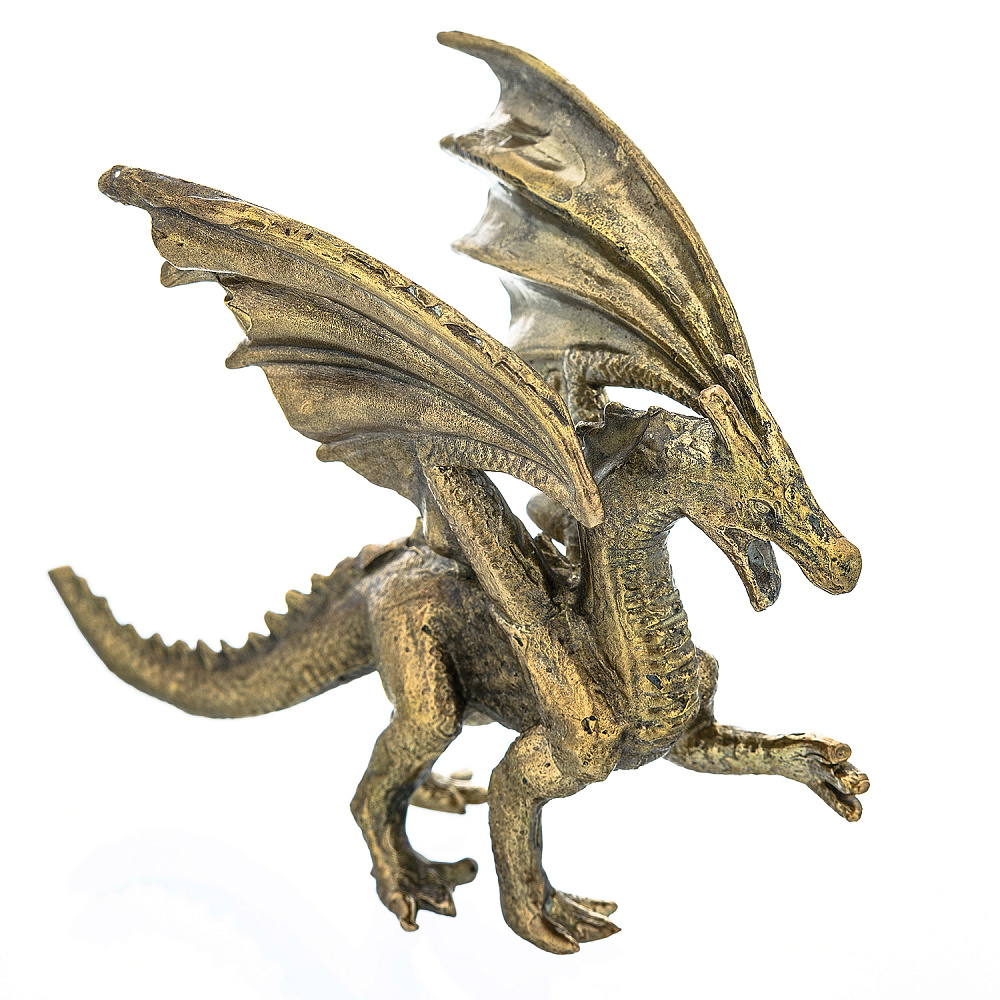 Бронзовая скульптура «Дракон» - интернет магазин Русь Велика я фото 1