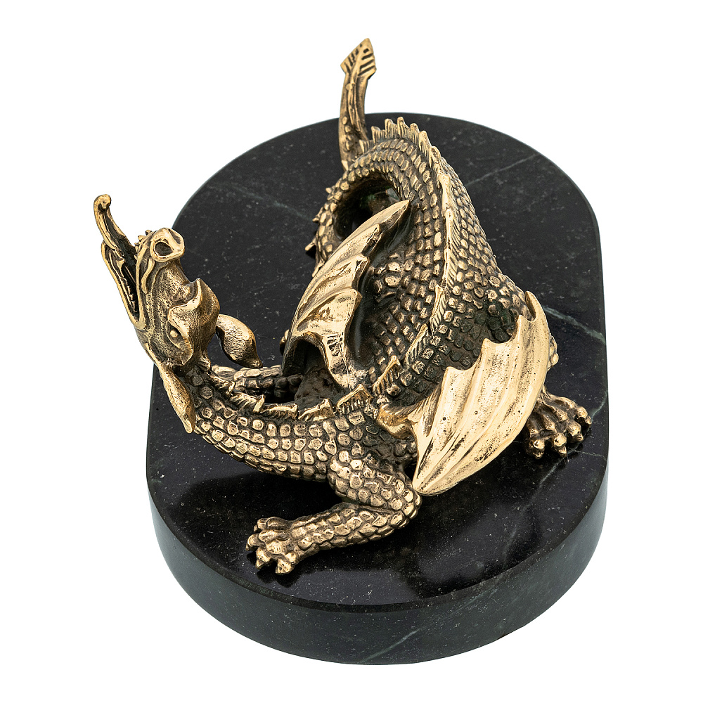 Бронзовая статуэтка «Западный дракон» - интернет магазин Русь Велика я фото 5