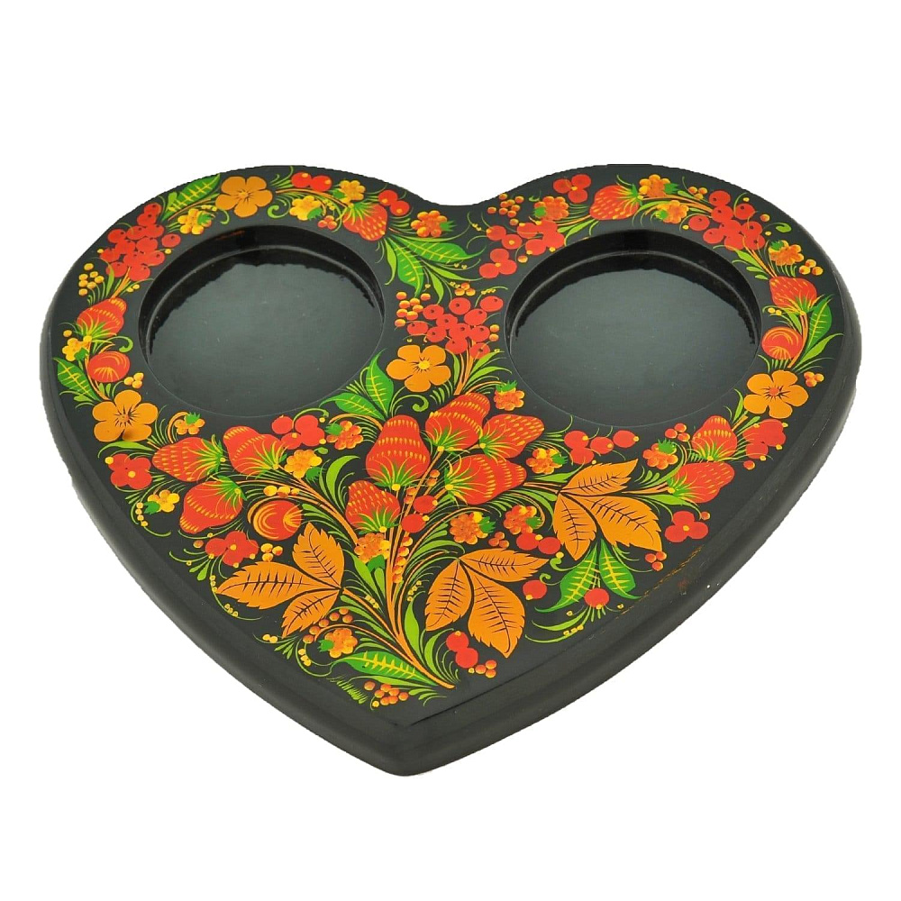 Набор бокалов для шампанского «Вечерний». Хохлома - интернет магазин Русь Велика я фото 2