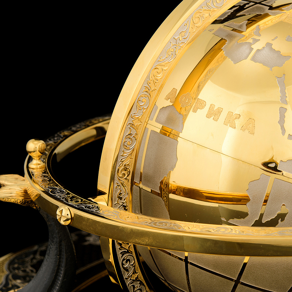 Глобус сувенирный «Три кита». Златоуст - интернет магазин Русь Велика я фото 5