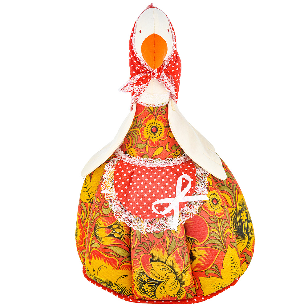 Грелка на чайник «Гусочка Хохлома» - интернет магазин Русь Велика я фото 4