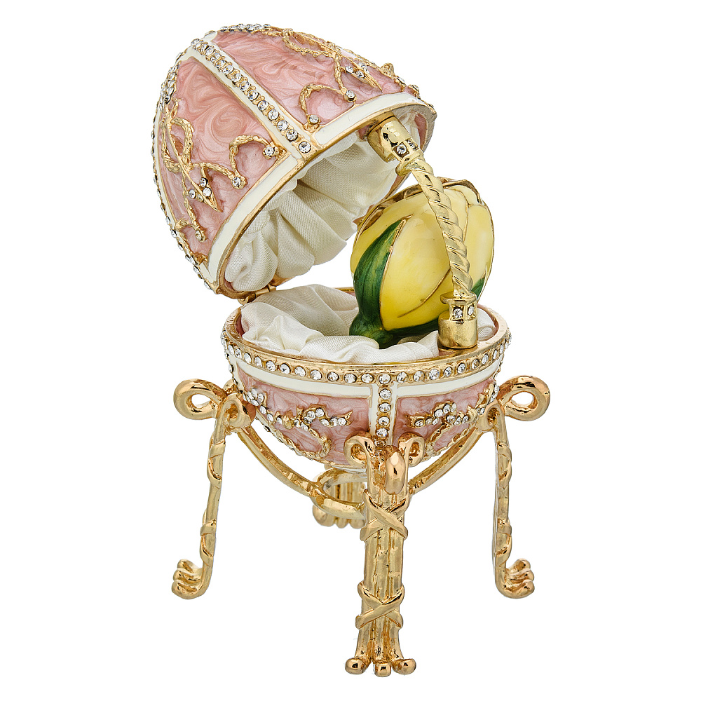 Пасхальное яйцо с кулоном. Традиции Фаберже - интернет магазин Русь Велика я фото 3