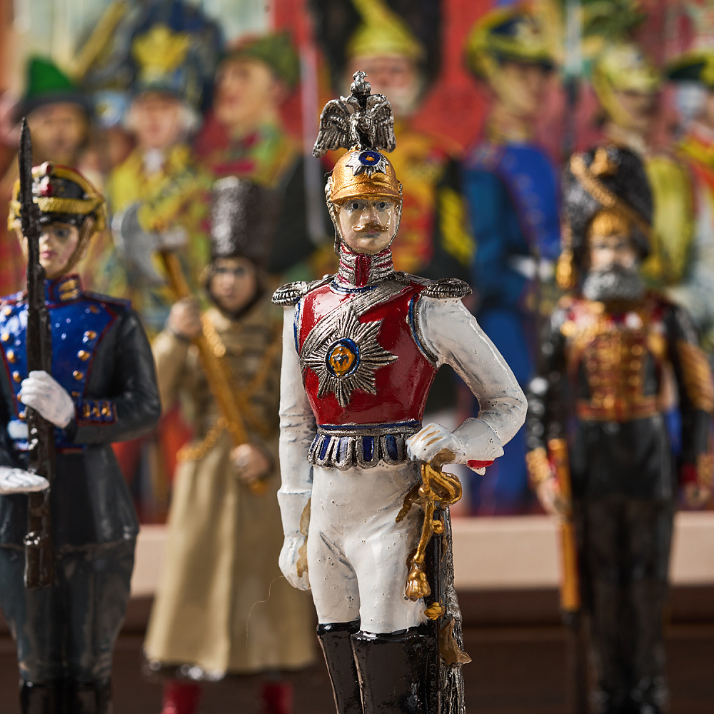 Оловянная миниатюра. Набор солдатиков с книгой «Гвардейцы Кремля» - интернет магазин Русь Велика я фото 31