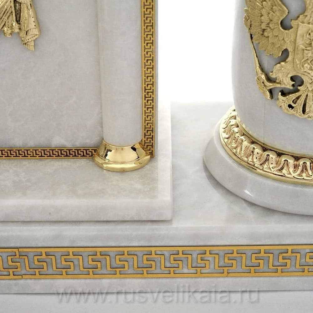 Настольный набор для руководителя «Георгий Победоносец» - интернет магазин Русь Велика я фото 1