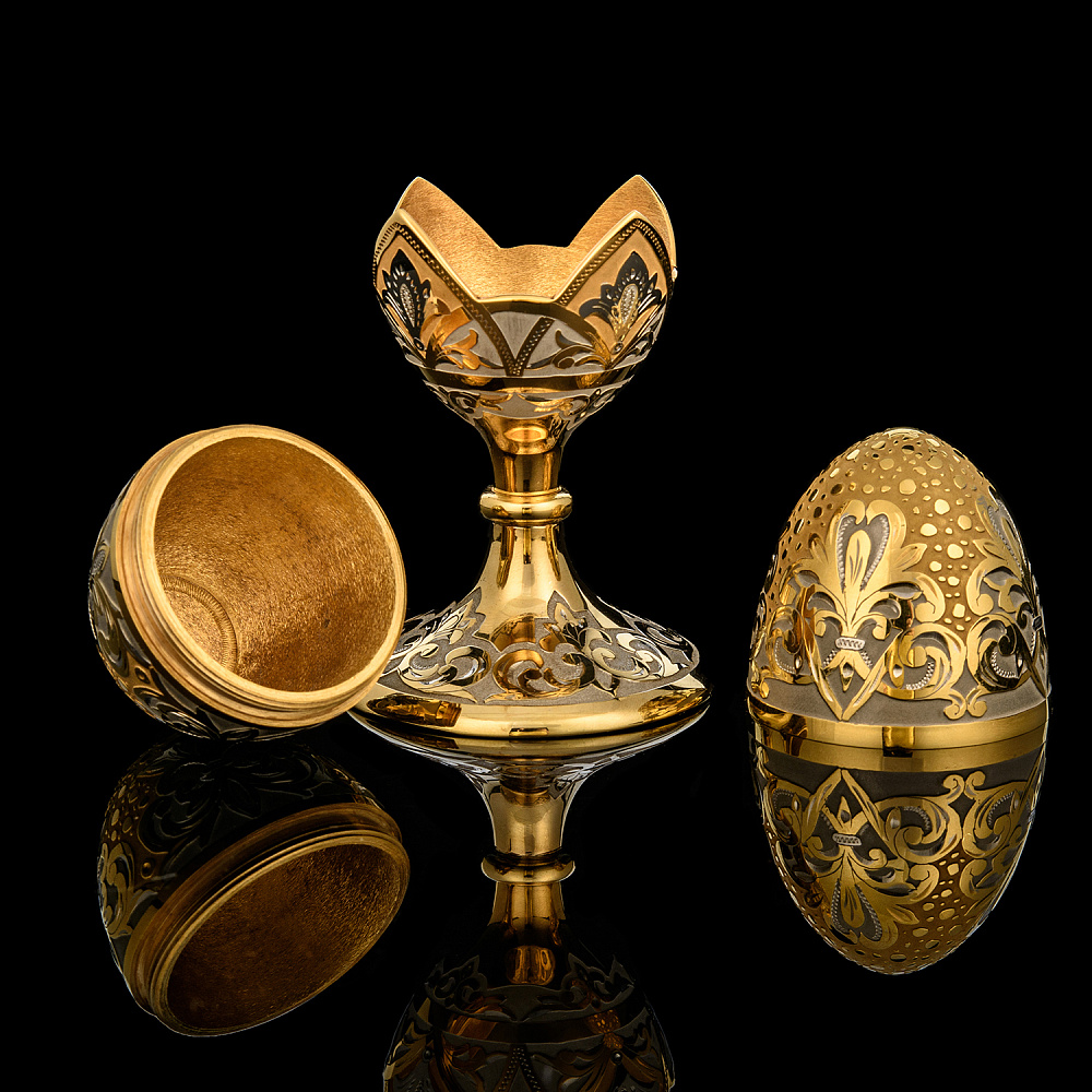 Пасхальное яйцо-шкатулка. Златоуст - интернет магазин Русь Велика я фото 1