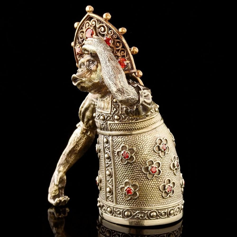 Бронзовый колокольчик «Царевна Чичи» - интернет магазин Русь Велика я фото 5