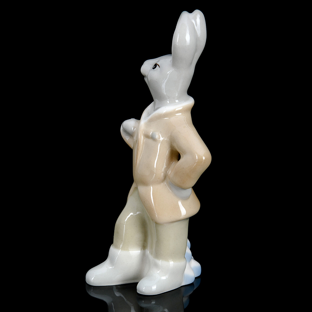 Статуэтка «Заяц с елкой». ИФЗ - интернет магазин Русь Велика я фото 2