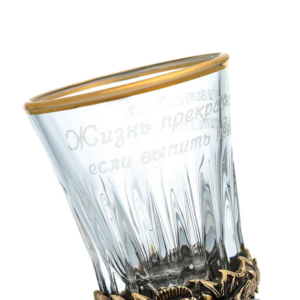 Набор из двух стопок «Рыбалка» - интернет магазин Русь Велика я фото 3