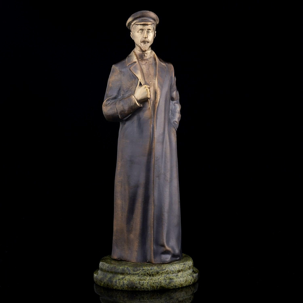 Бронзовая статуэтка «Дзержинский» - интернет магазин Русь Велика я фото 4