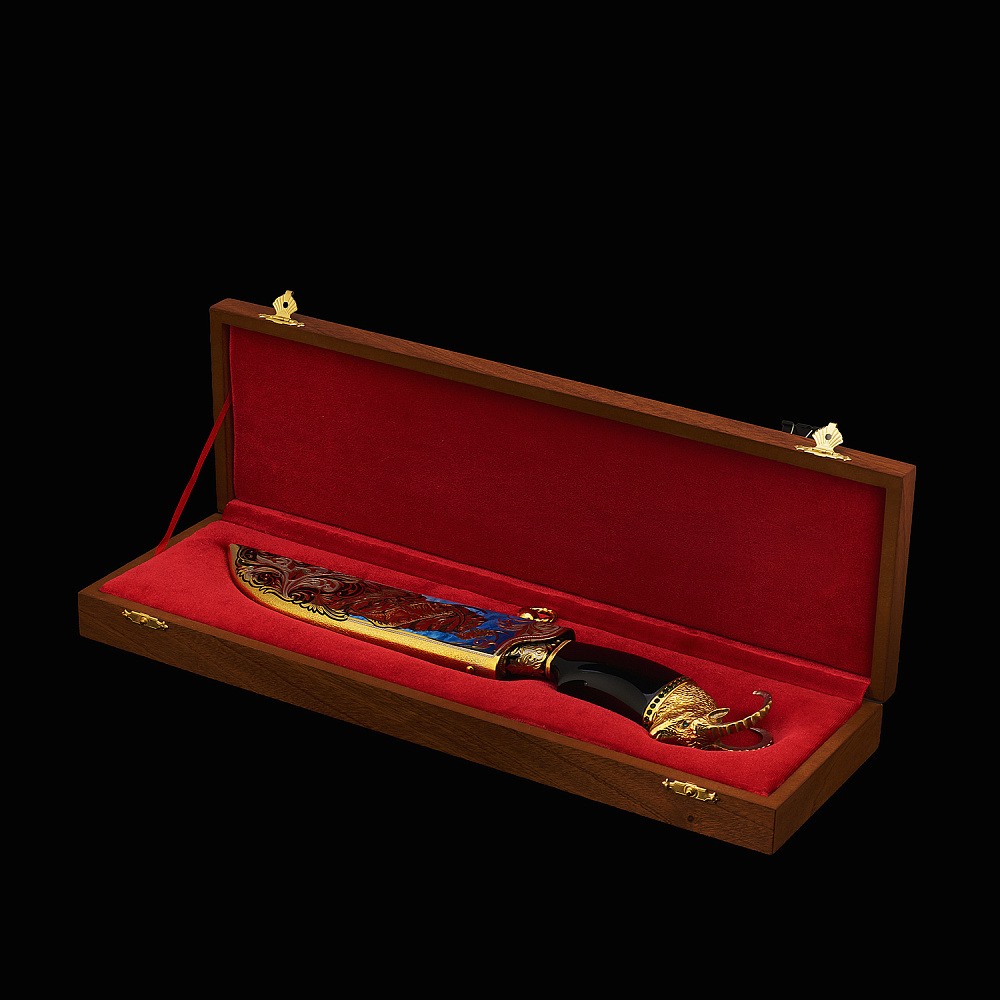 Нож сувенирный «Горный баран». Златоуст - интернет магазин Русь Велика я фото 4