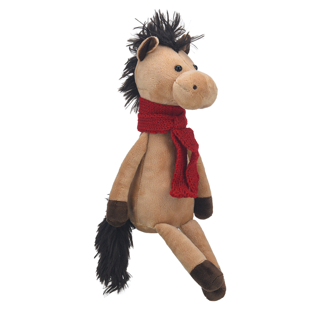 Лошадь Символ 2026 года. Мягкая игрушка «Конек Санек» - интернет магазин Русь Велика я фото 1