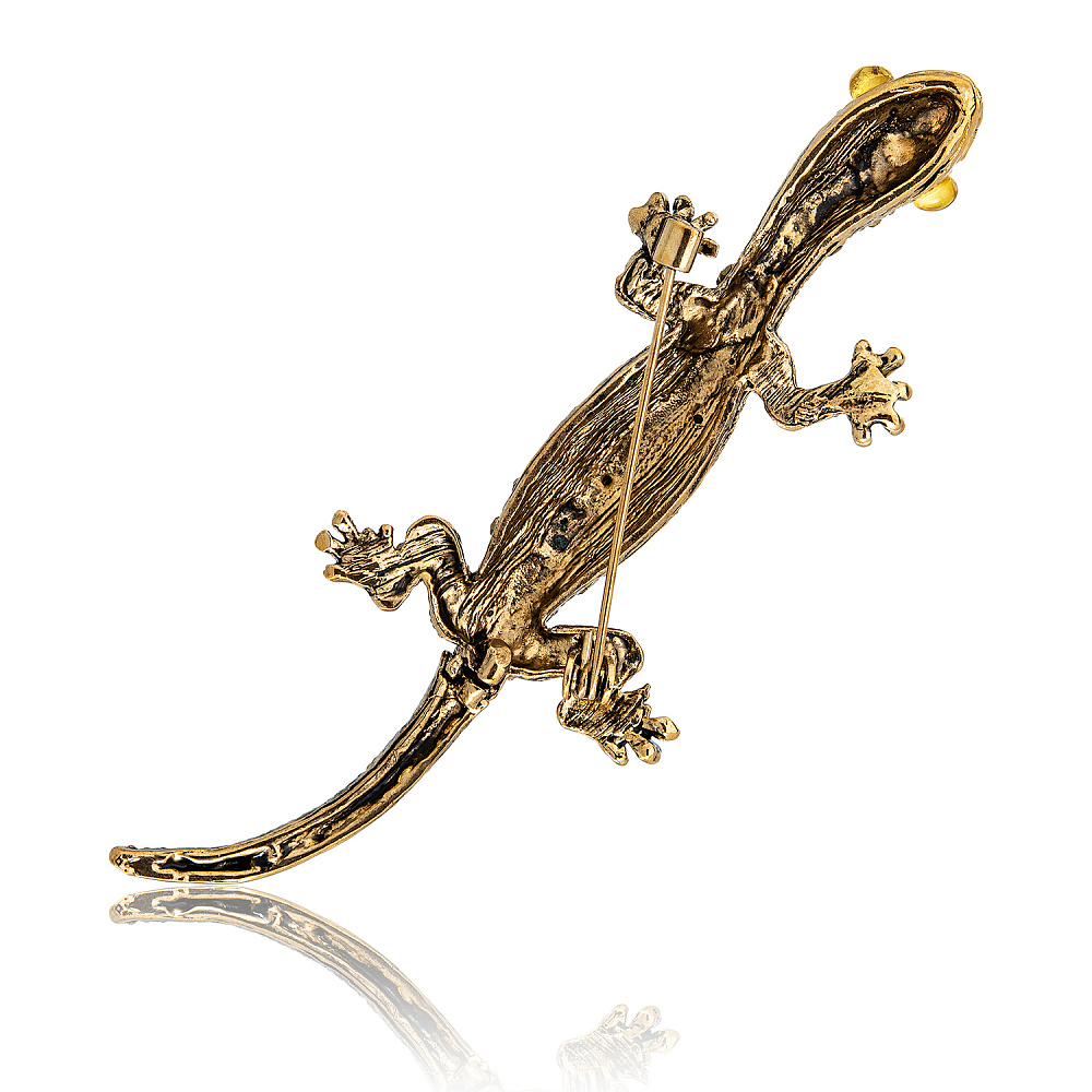 Брошь «Ящерица» - интернет магазин Русь Велика я фото 1