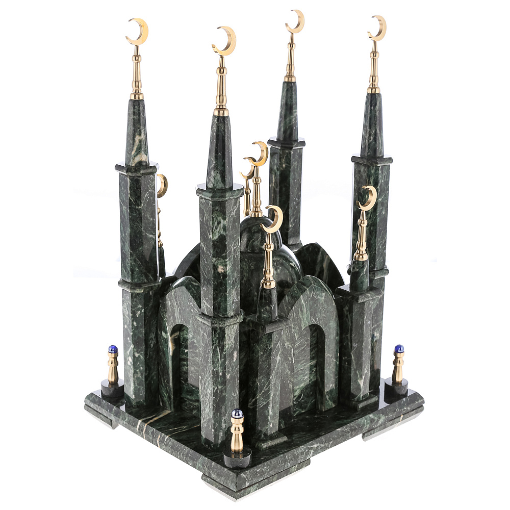 Часы настольные из натурального камня «Мечеть» - интернет магазин Русь Велика я фото 7