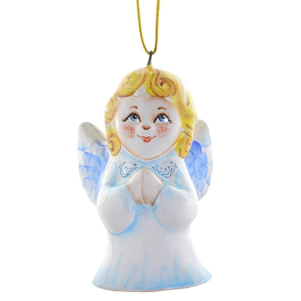 Колокольчик «Ангел мини» Майолика - интернет магазин Русь Велика я 