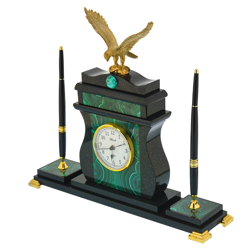 Часы из натурального камня «Орел» - интернет магазин Русь Велика я 