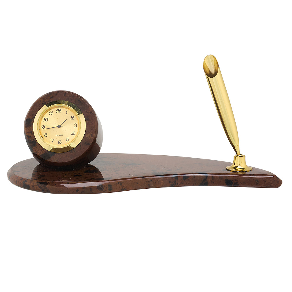 Настольный набор из натурального камня «Капля» - интернет магазин Русь Велика я 