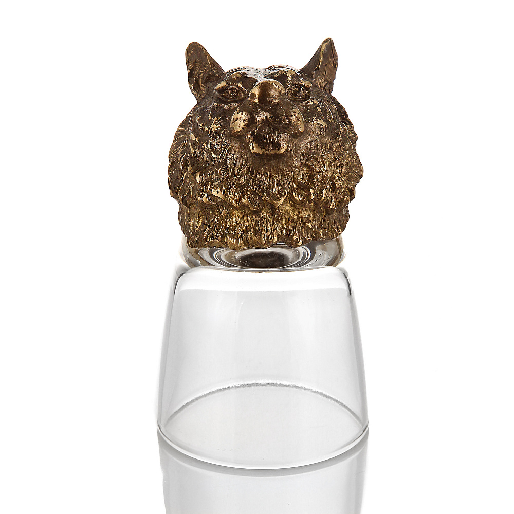 Стопка-перевертыш «Рысь» 50 мл - интернет магазин Русь Велика я 