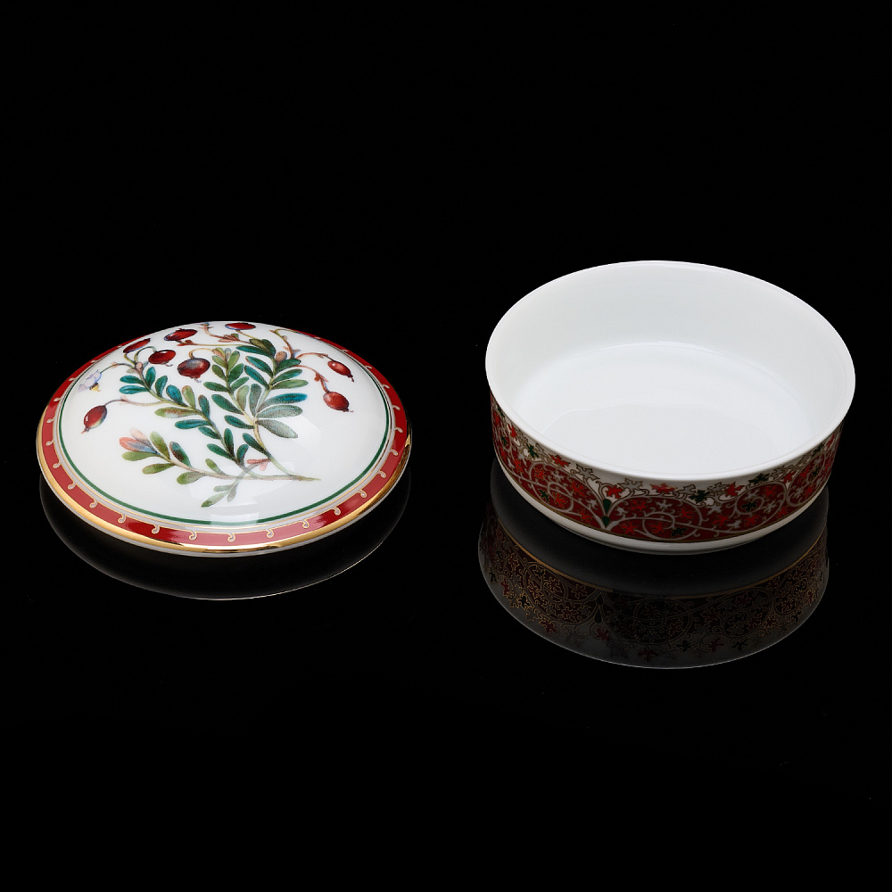 Туалетная коробочка «Клюква заповедная». Форма Круглая. ИФЗ - интернет магазин Русь Велика я фото 3