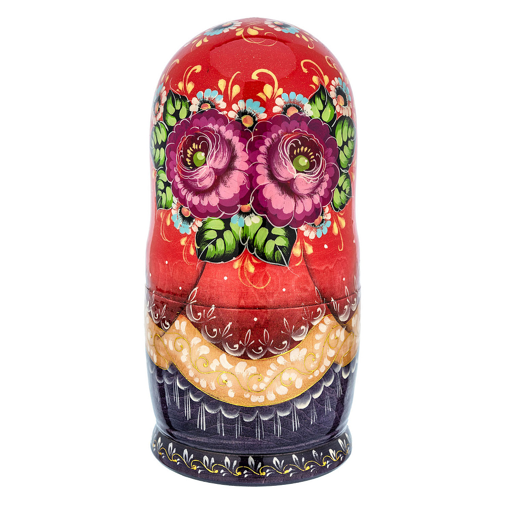 Матрешка «Тройка» 5 мест - интернет магазин Русь Велика я фото 2