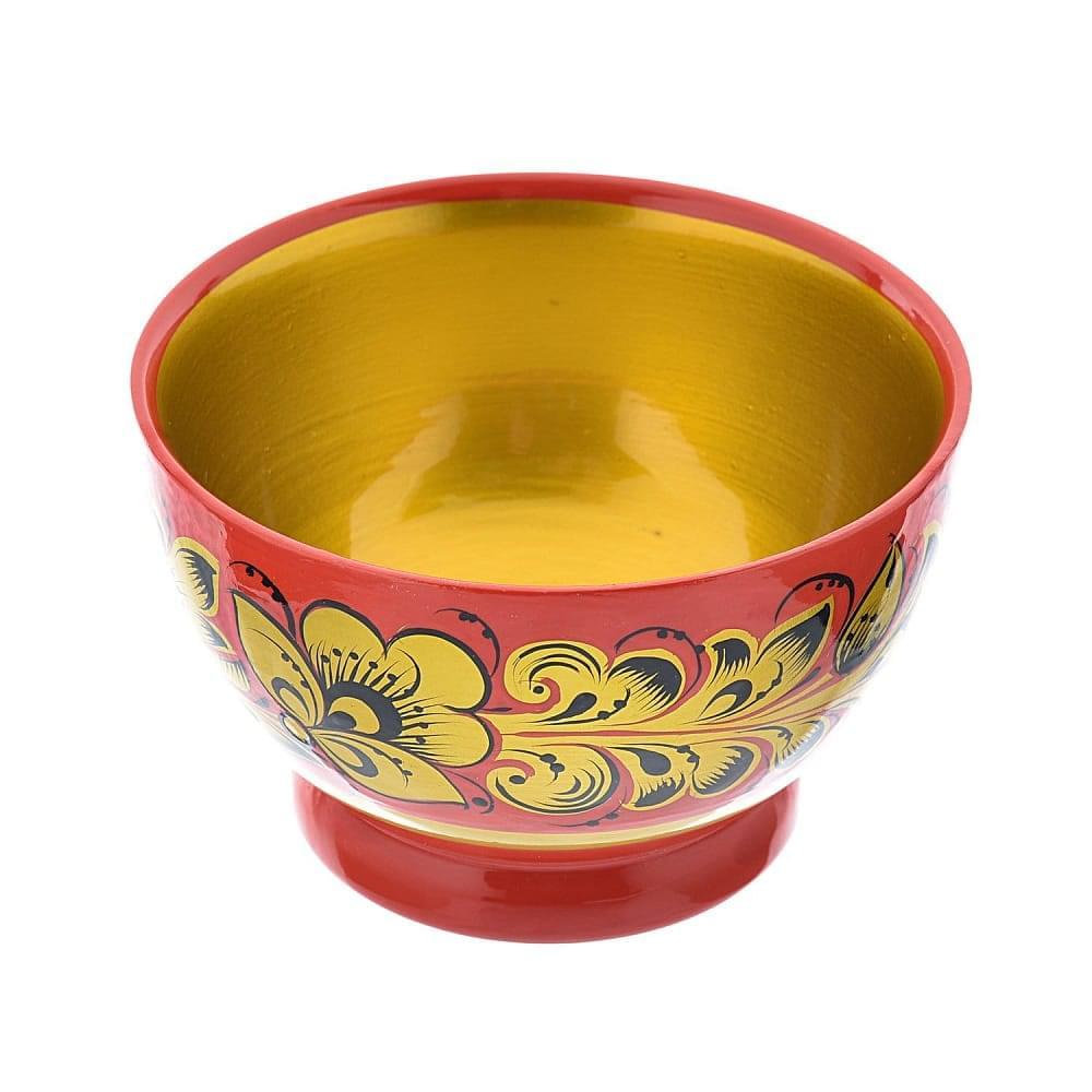 Набор для суши на двоих с соусниками и палочками. Роспись Хохлома - интернет магазин Русь Велика я фото 3