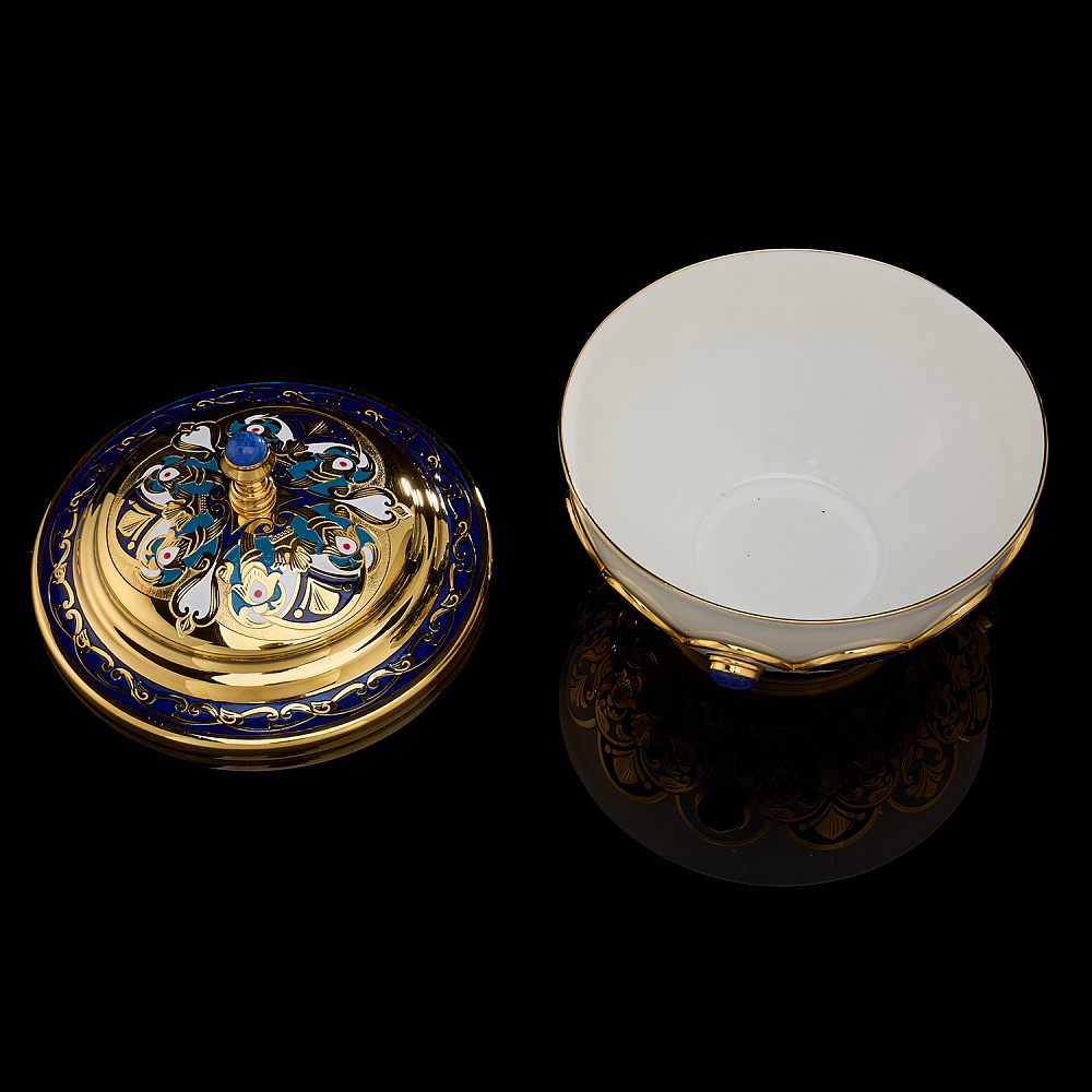 Чайный сервиз на 6 персон «Чаепитие». Златоуст - интернет магазин Русь Велика я фото 7