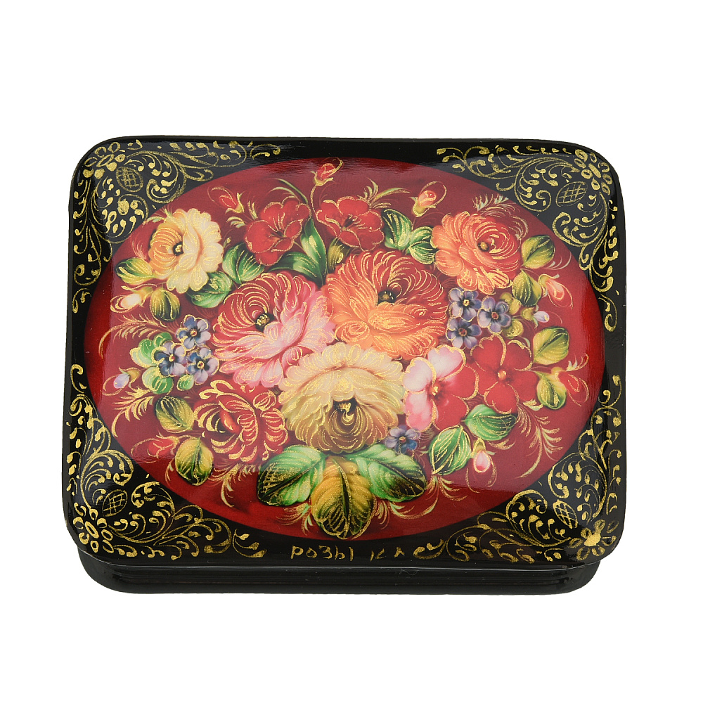 Шкатулка «Цветы» - интернет магазин Русь Велика я фото 2