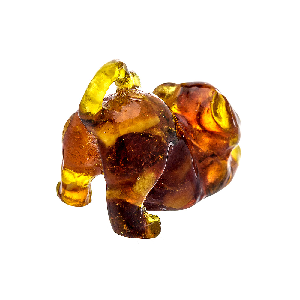 Статуэтка из янтаря «Кот» - интернет магазин Русь Велика я фото 3