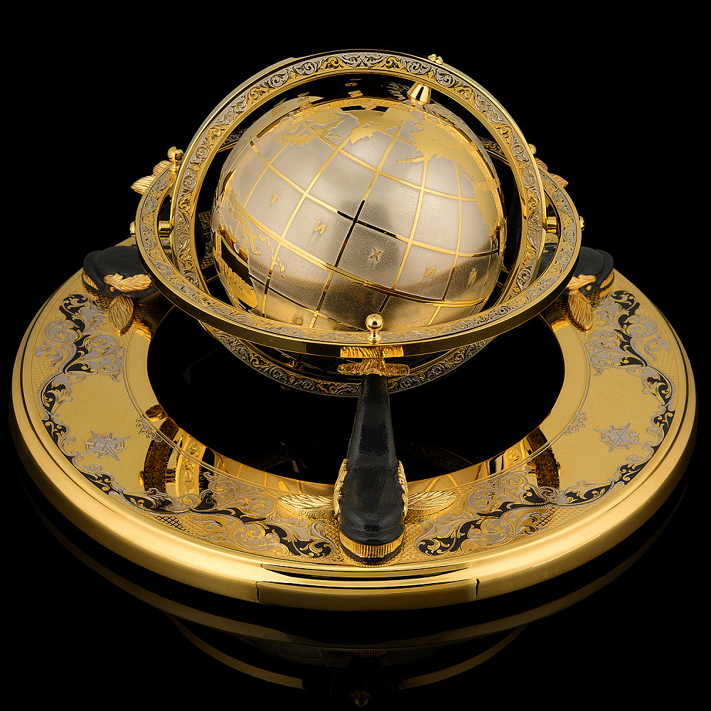 Глобус сувенирный «Три кита». Златоуст - интернет магазин Русь Велика я фото 1