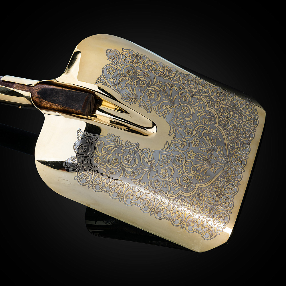 Лопата сувенирная «Денежная». Златоуст - интернет магазин Русь Велика я фото 3