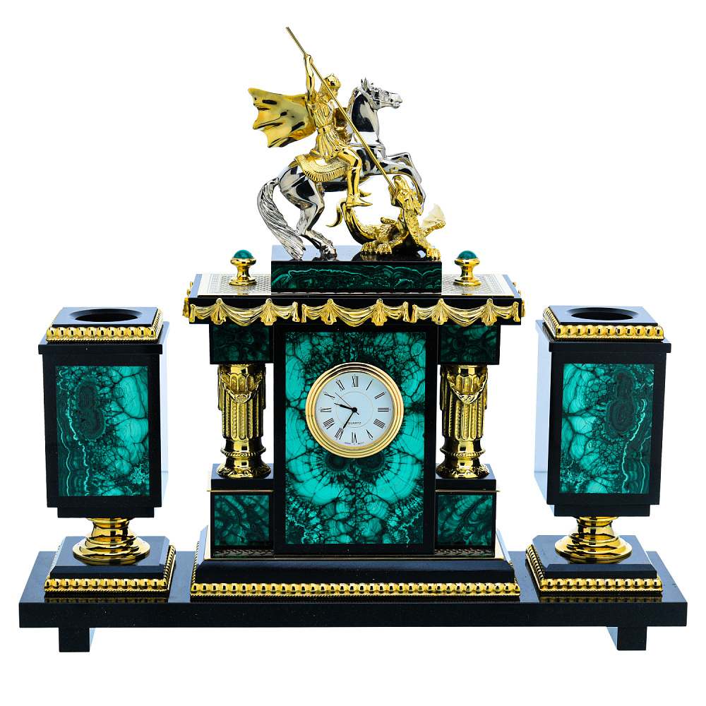 Настольный письменный набор «Георгий Победоносец» - интернет магазин Русь Велика я фото 3