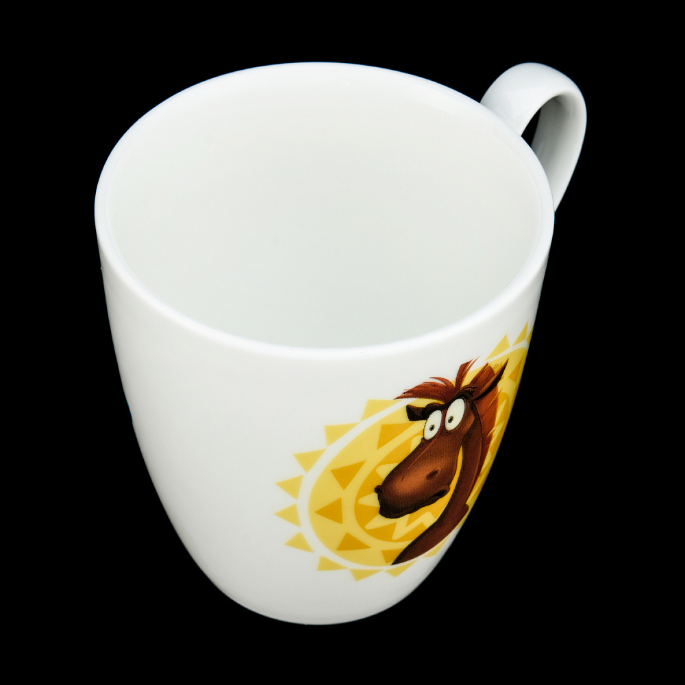 Чайный бокал 450 мл «Обожаю чай». Форма Вариации. ИФЗ - интернет магазин Русь Велика я фото 2