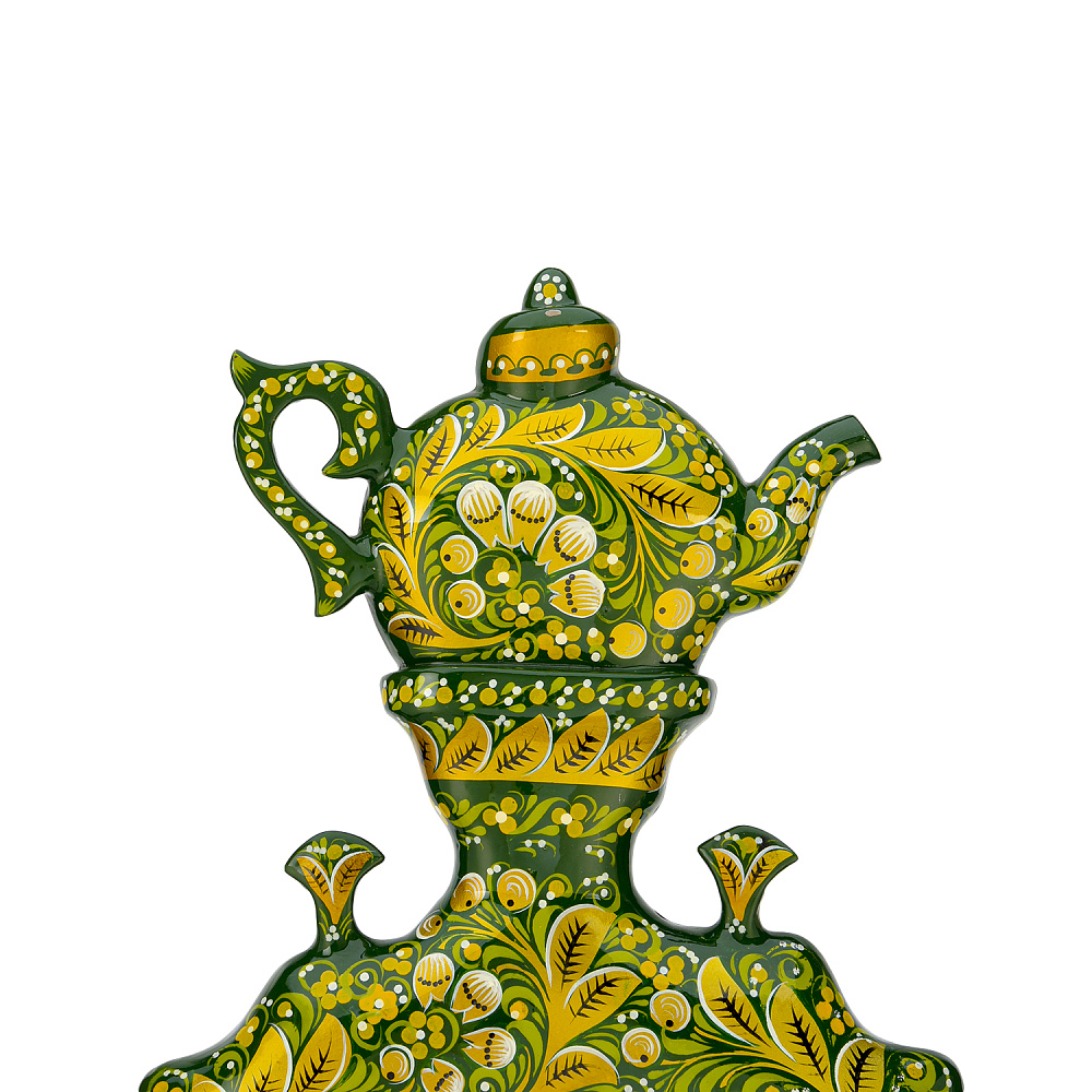 Часы настенные «Самовар». Хохлома - интернет магазин Русь Велика я фото 2