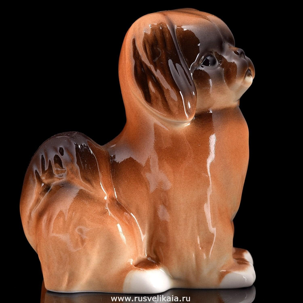 Статуэтка «Пекинес». ИФЗ - интернет магазин Русь Велика я фото 1