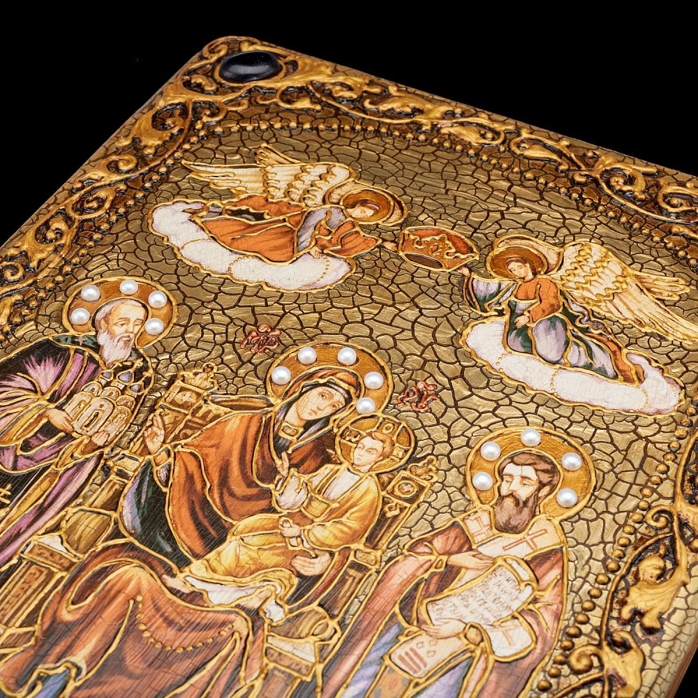 Икона «Божья Матерь Экономисса Домостроительница» 21 х 29 см - интернет магазин Русь Велика я фото 4