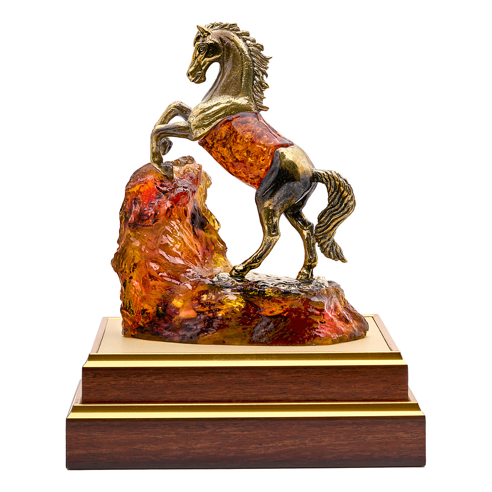Лошадь Символ 2026 года. Скульптура «На коне» - интернет магазин Русь Велика я фото 1
