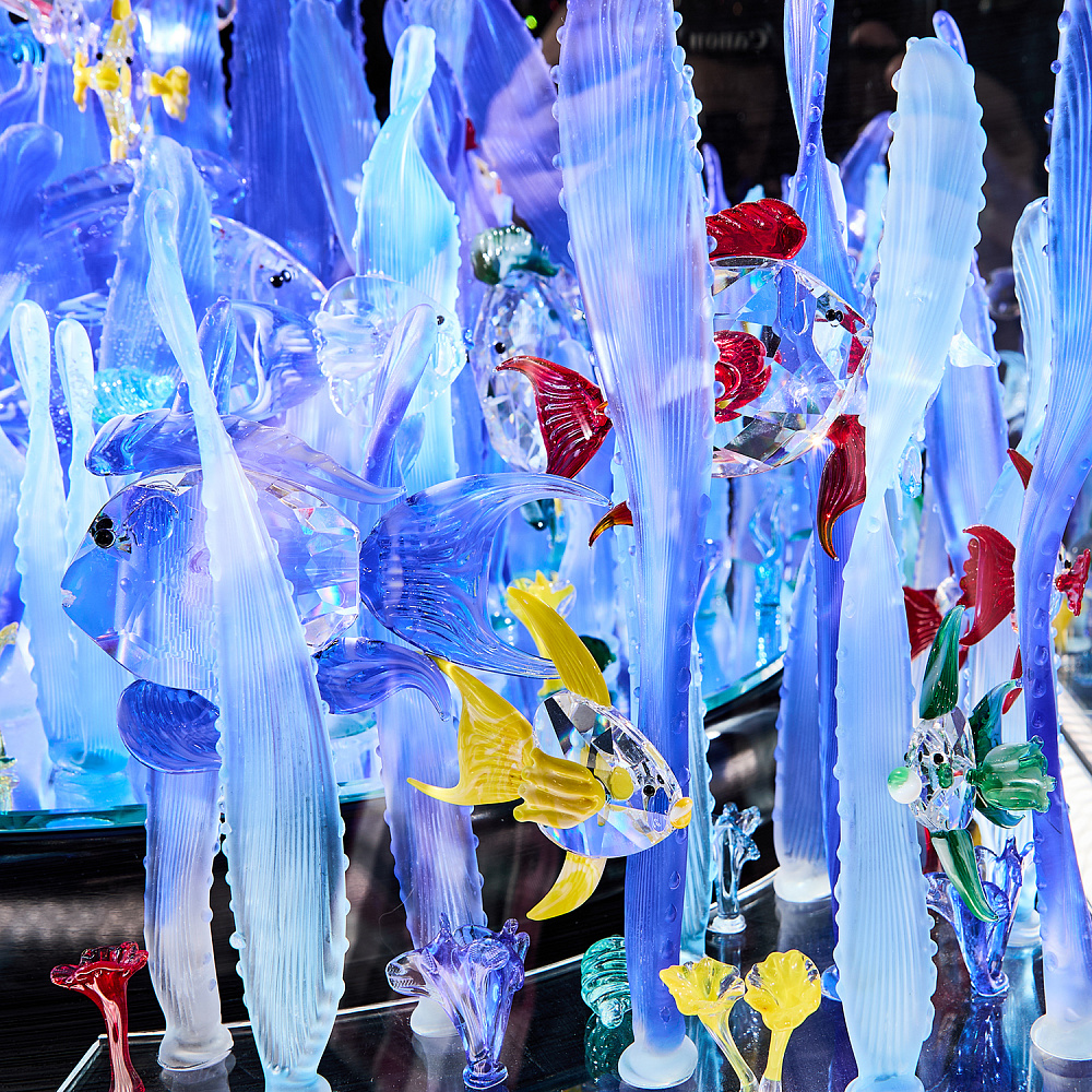 Хрустальный аквариум с коралловыми рифами - интернет магазин Русь Велика я фото 2